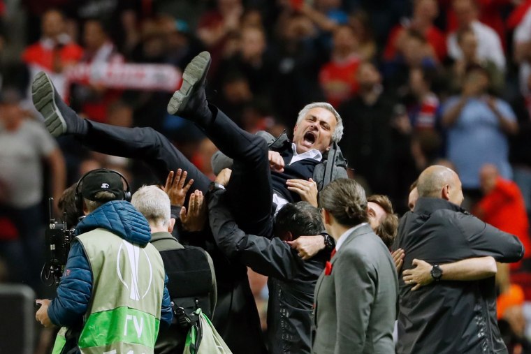 Image: Manchester United manager Jose Mourinho