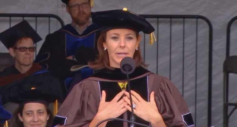 Stephanie Ruhle delivers the Lehigh University 149th Spring Commencement Address.