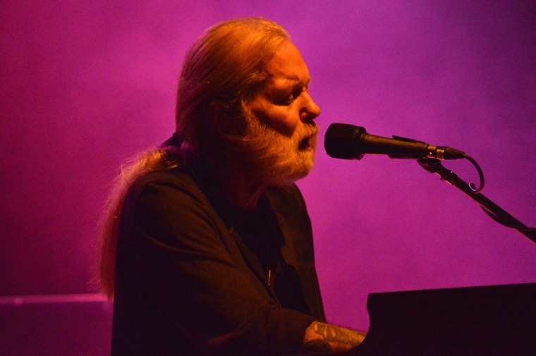 Image: Gregg Allman performs onstage at the 2016 Laid Back Fest at Nikon at Jones Beach Theater on July 23, 2016 in Wantagh, New York.