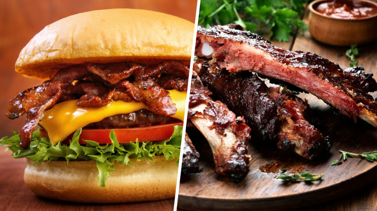 Burger vs. Ribs: Which is healthier?
