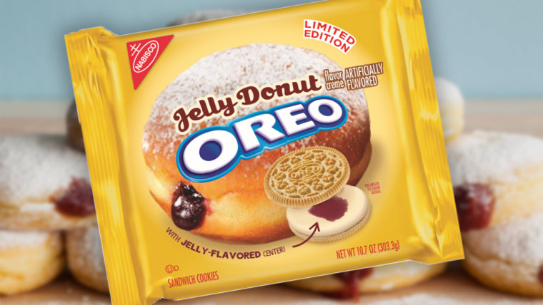 Jelly Donut flavored Oreos