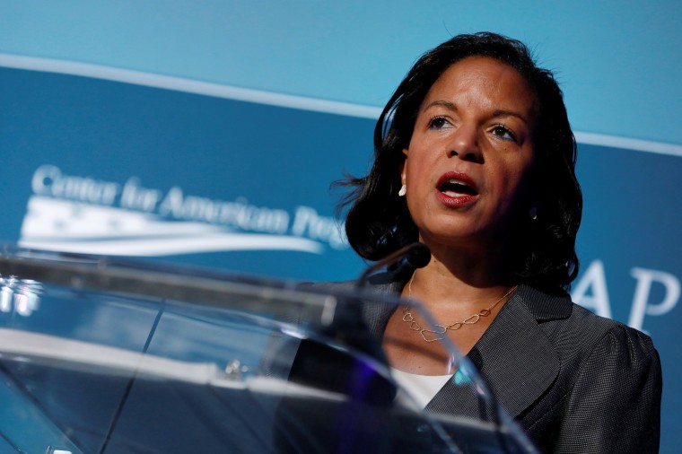 Image: Former National Security Advisor Susan Rice speaks at the Center for American Progress Ideas Conference