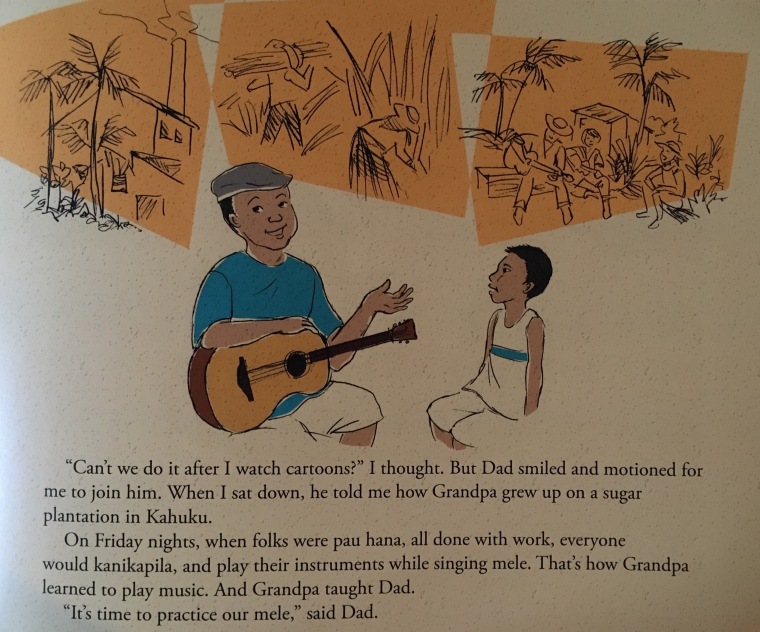 A page from Patrick Landeza's "Danny's Hawaiian Journey."