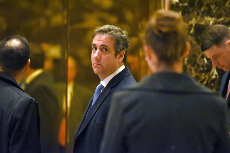 Image: Michael Cohen, attorney for The Trump Organization, arrives at Trump Tower in New York City