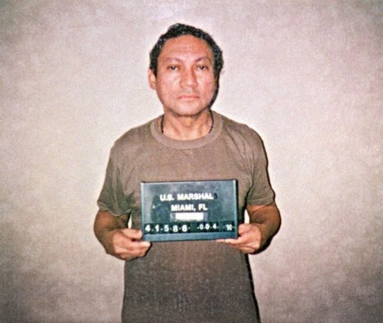 Image: Former Panamanian dictator Manuel Antonio Noriega dead at 83