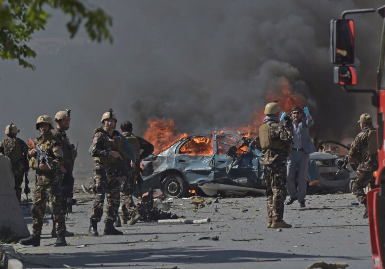 Image: AFGHANISTAN-UNREST-ATTACK