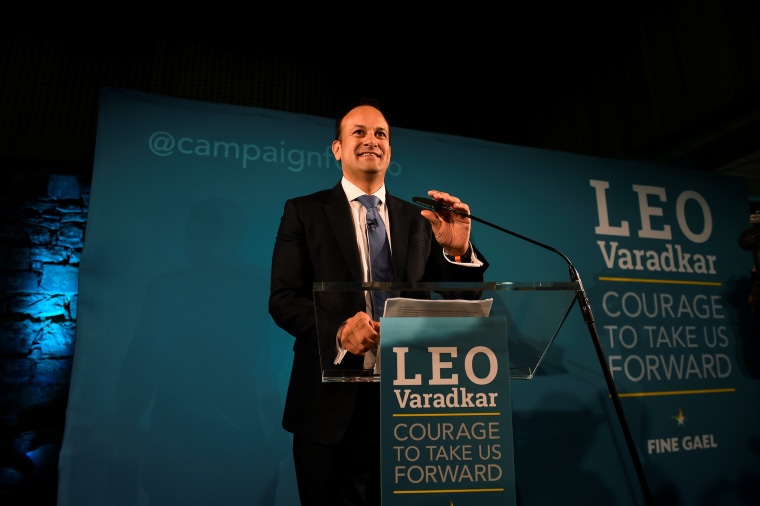Image: Ireland's Minister for Social Protection Leo Varadkar launches his campaign bid for Fine Gael party leader in Dublin