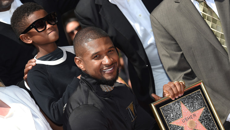 Usher Honored With Star On The Hollywood Walk Of Fame