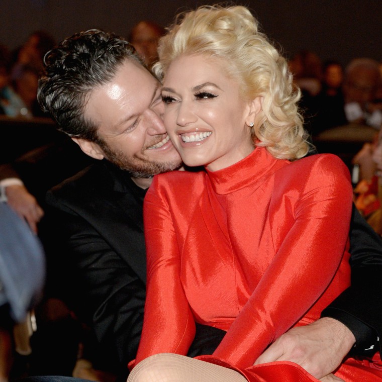 Blake Shelton and Gwen Stefani