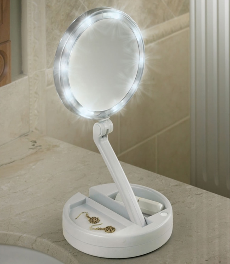 The Hands Free Illuminating Magnifying Glass - Hammacher Schlemmer