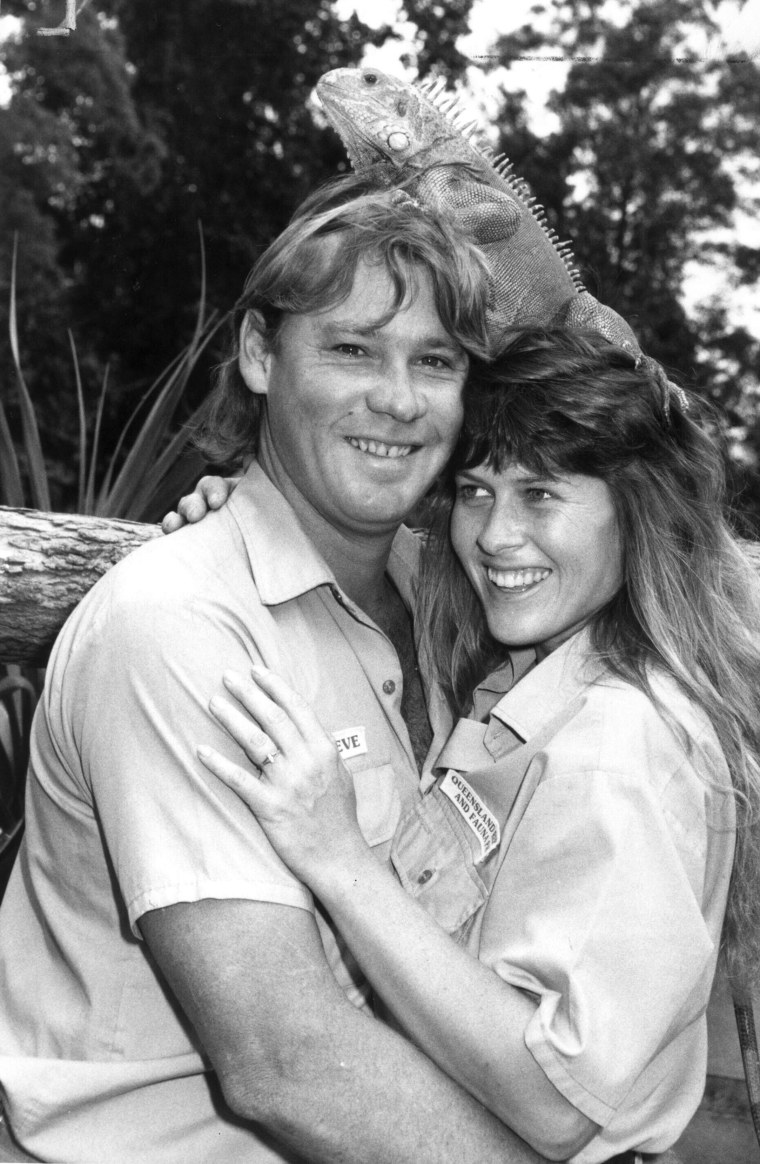 Steve and Terri Irwin's 25 year anniversary