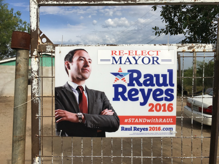 Raul Reyes is serving his seventh term as mayor of El Cenizo.