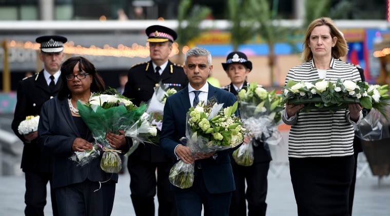 Image: London Bridge attack vigil