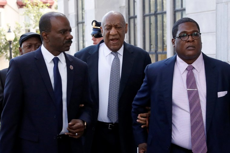 Image: Cosby arrives for the fourth day of his sexual assault trial at the Montgomery County Courthouse in Norristown