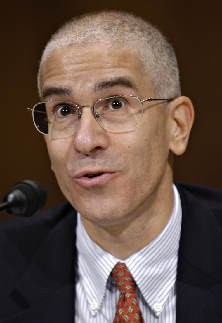 Image: Daniel Richman testifies before the Senate Committee in Washington