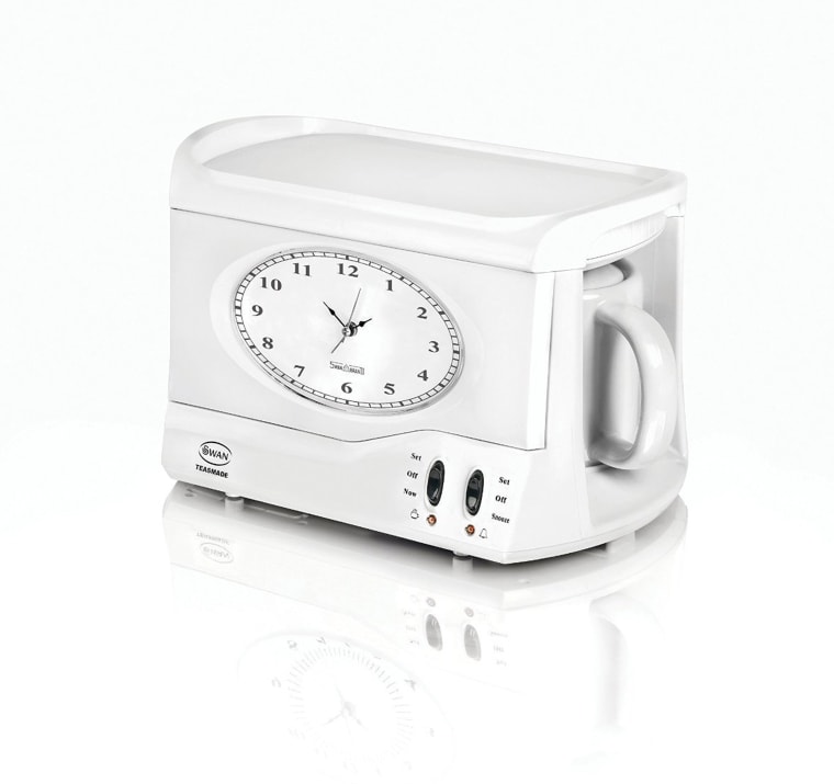 Image: Swan vintage Teasmade and Alarm Clock