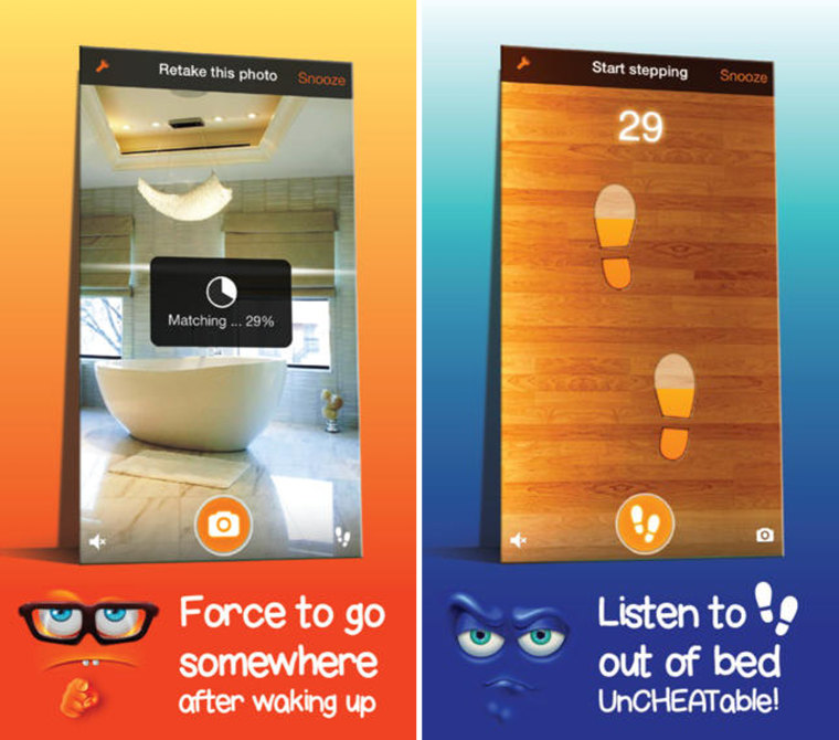 Image: Step Out Of Bed! Smart alarm clock