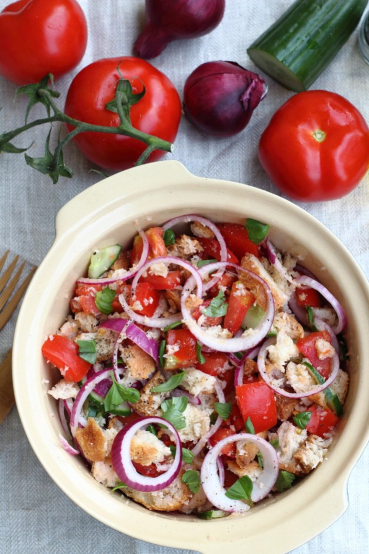 Image: Panzanella Tuscan-Style Tomato and Bread Salad