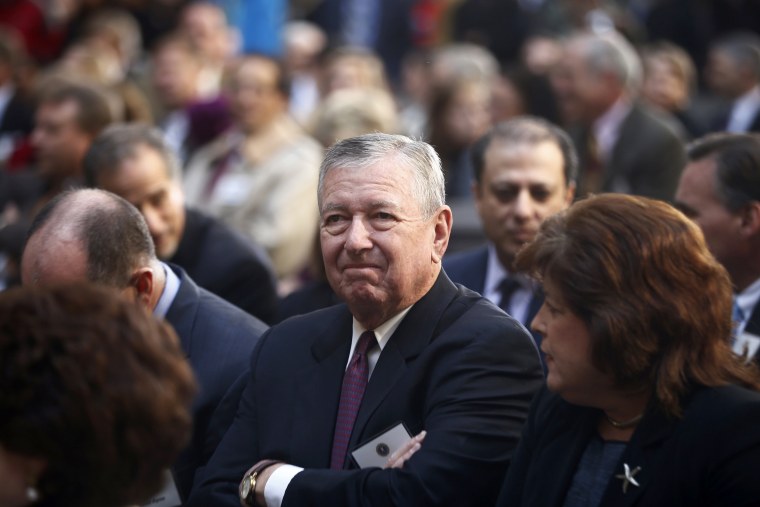 Image: Former U.S. Attorney General under President George W. Bush, John Ashcroft, attends the installation ceremony of James Comey as FBI director, in Washington, Oct. 28, 2013.