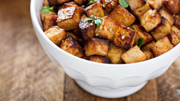 Cooked tofu