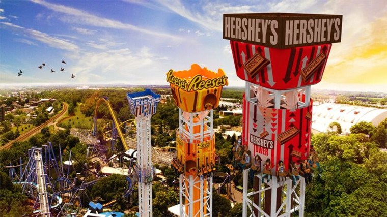 Hershey Park in Pennsylvania: The best amusement parks in the U.S. for families