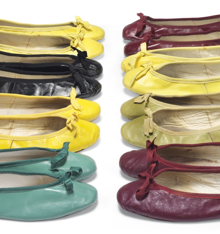 A pair of Hepburn's signature ballet flats could be yours! 