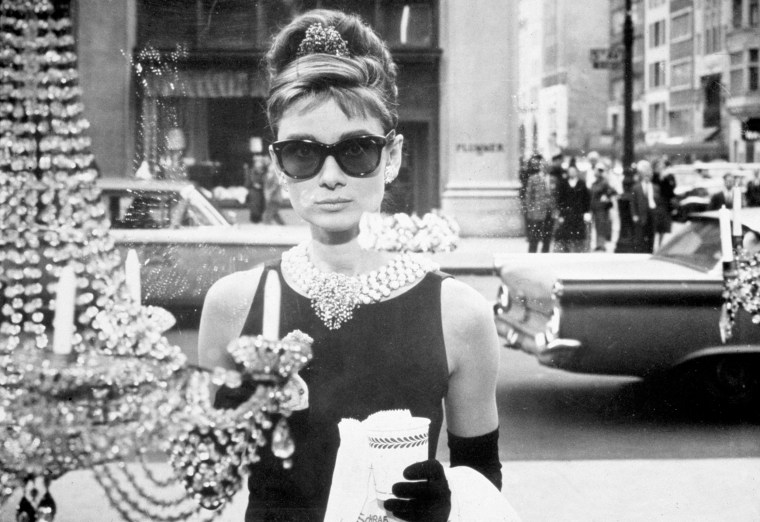 Handbag worn by Holly Golightly (Audrey Hepburn) in Diamonds on the sofa