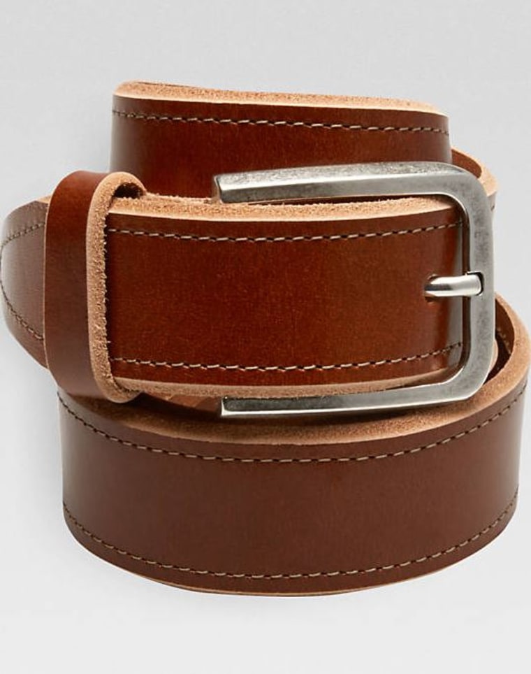 Cognac Leather Belt