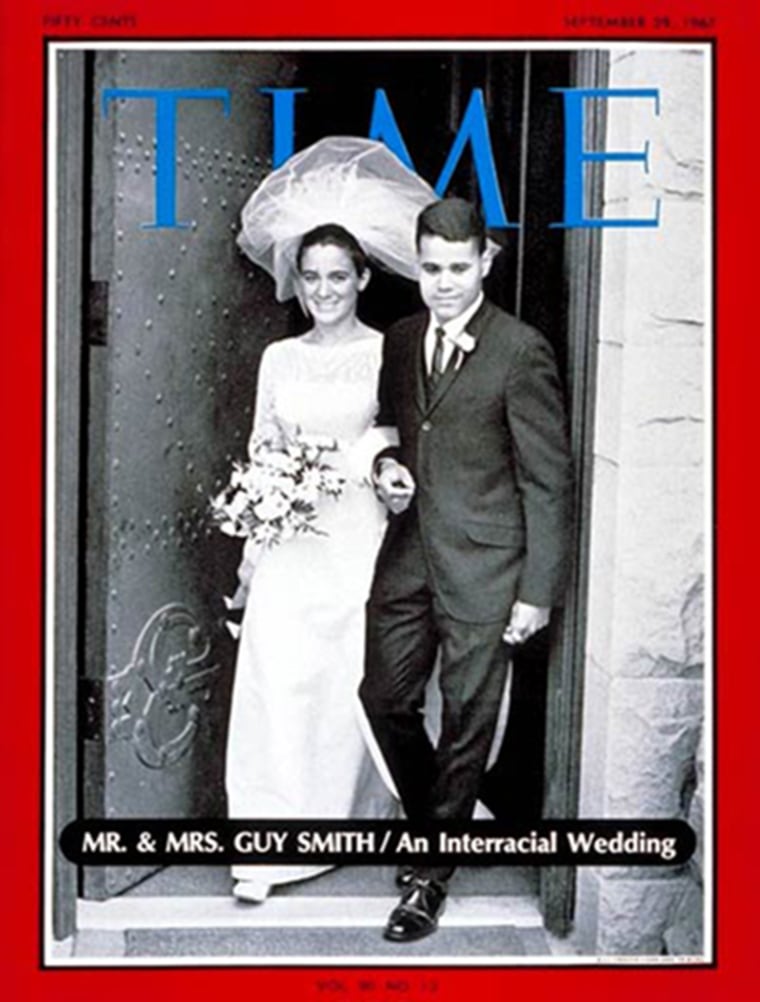 Image: Time magazine's Sept. 29, 1967 cover of Peggy Rusk, the daughter of then Secretary of State Dean Rusk to Guy Smith