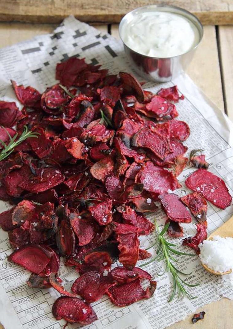 Image: Rosemary Sea Salt and Vinegar Beet Chips