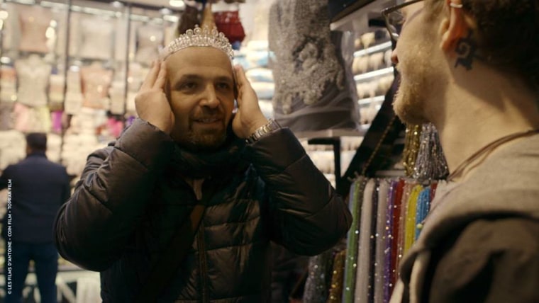 A scene from the new documentary "Mr Gay Syria"