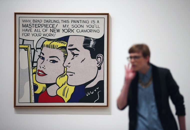 Image: Roy Lichtenstein's 'Masterpiece'