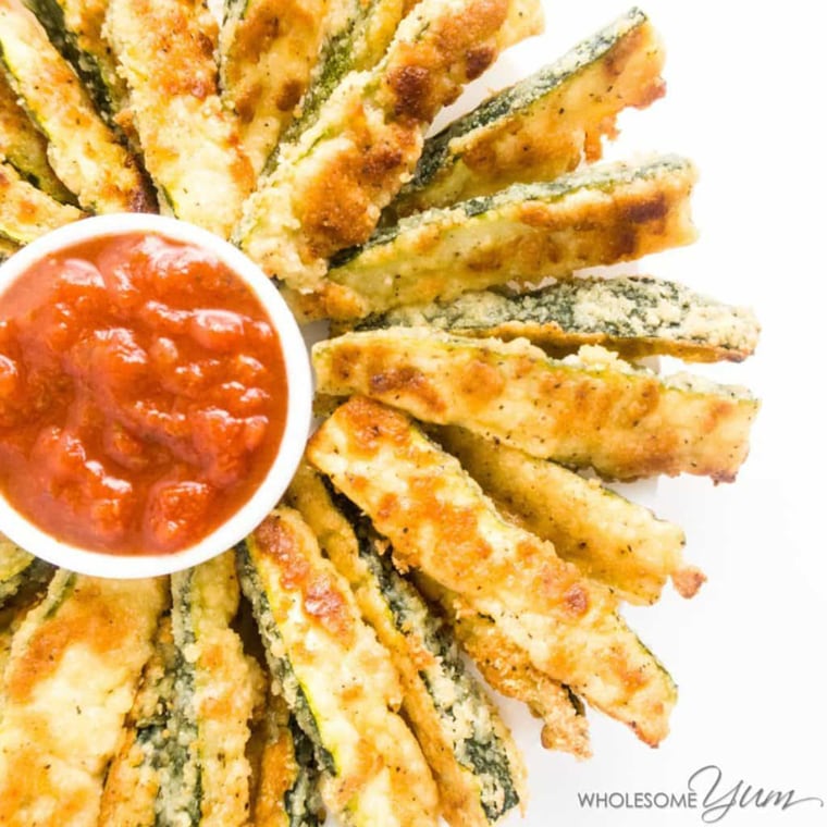 Image: Crispy parmesan zucchini fries