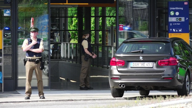Image: Shooting scene in Munich, Germany