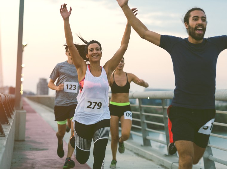 Image: Marathon Runners.