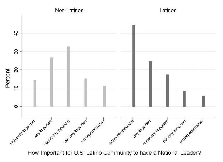 Graph: How Important for the U.S. Latino Community to Have a National Leader?