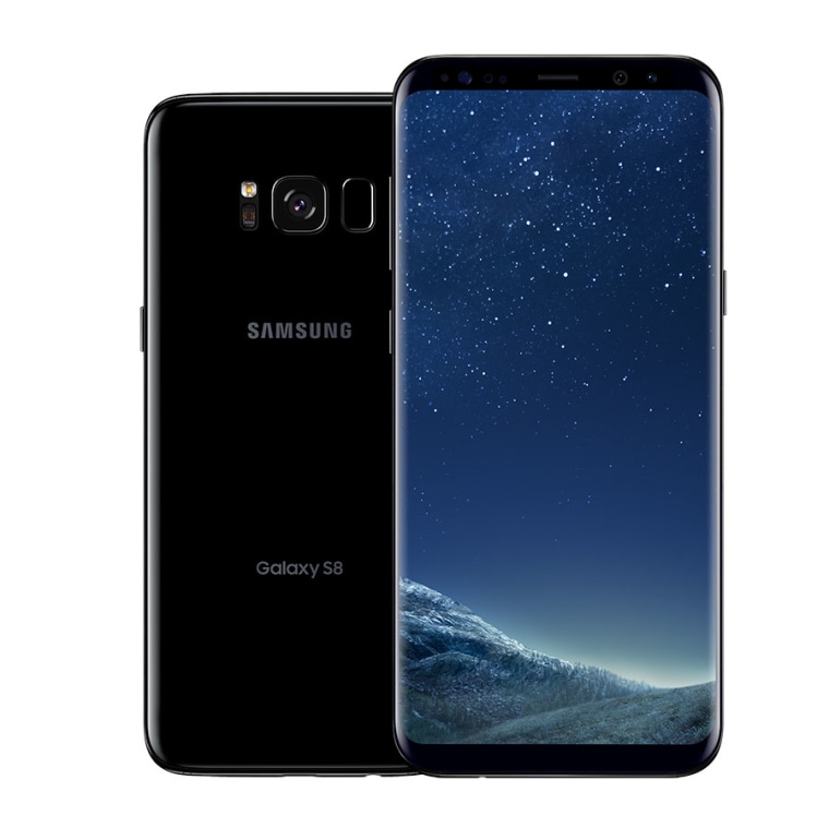 If Dad tends to forget passwords and logins, the Galaxy S8 has a fingerprint scanner and an iris scanner that can do it all for him.