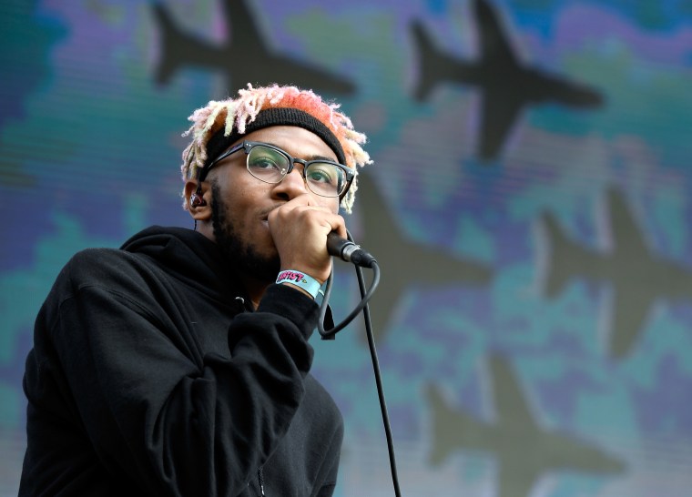 Image: Kevin Abstract performs in Los Angeles