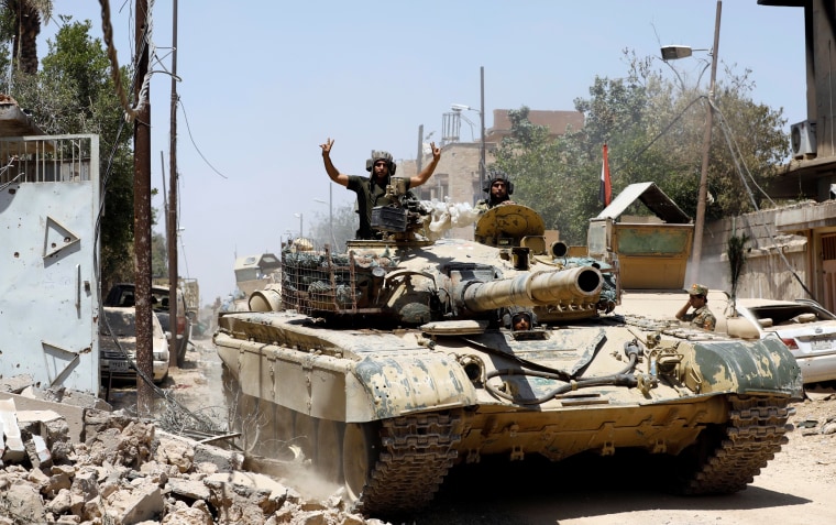 Image: An Iraqi military tank