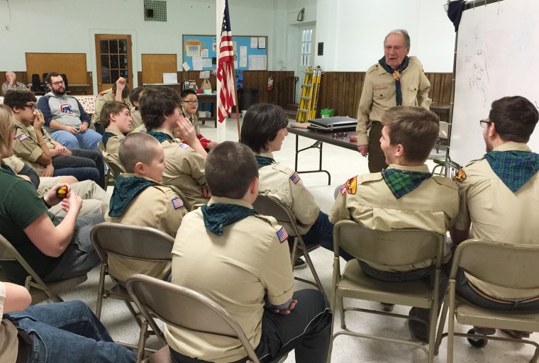 Russ Gremel, who donated $2 million to wildlife, is also a Boy Scout scoutmaster