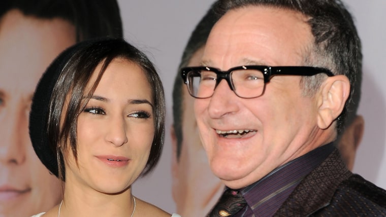 Image: Zelda Williams, Robin Williams