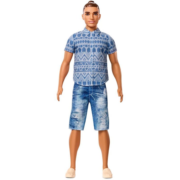 Ken now has a man bun, America. Deal with it. 