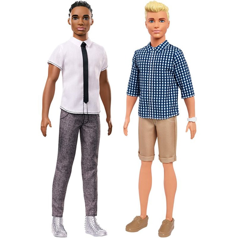 The 15 new Ken dolls are part of the Fashionistas Barbie collection aimed at showing greater diversity. 