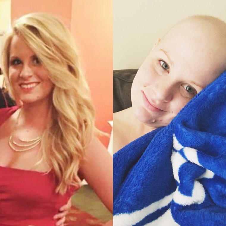 When Kayla Parsons lost her hair from chemotherapy she felt that she lost some of her beauty. Having professional photos taken helped her see how pretty and strong she was.