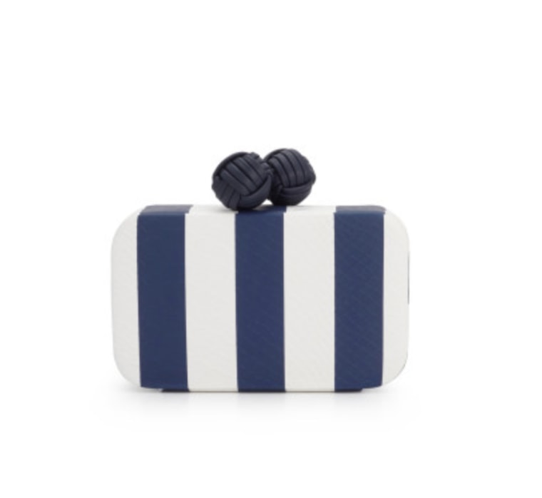 Stripe Clutch