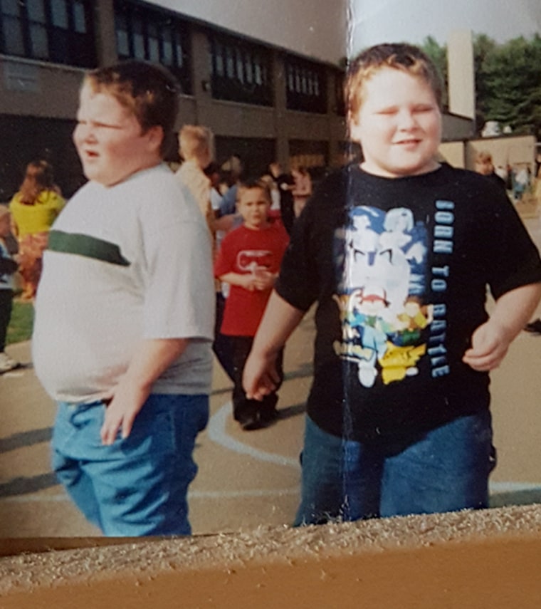 Their entire lives Dillon and Cory were overweight. Finally, their grandmother intervened and urged them to lose weight for their health.