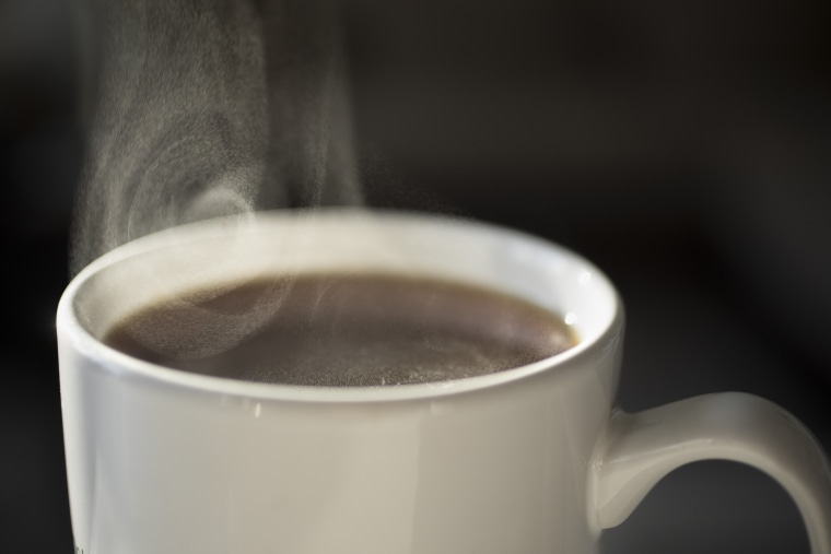 Image: Steaming Cup of Coffee
