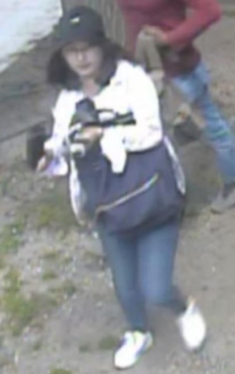 Surveillance photo of Yingying Zhang taken shortly before she disappeared on June 9, 2017.