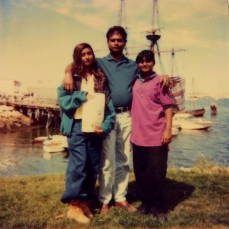 Odessa Depot took a trip from Queens to Plymouth, MA, with her dad and sister in 1995.