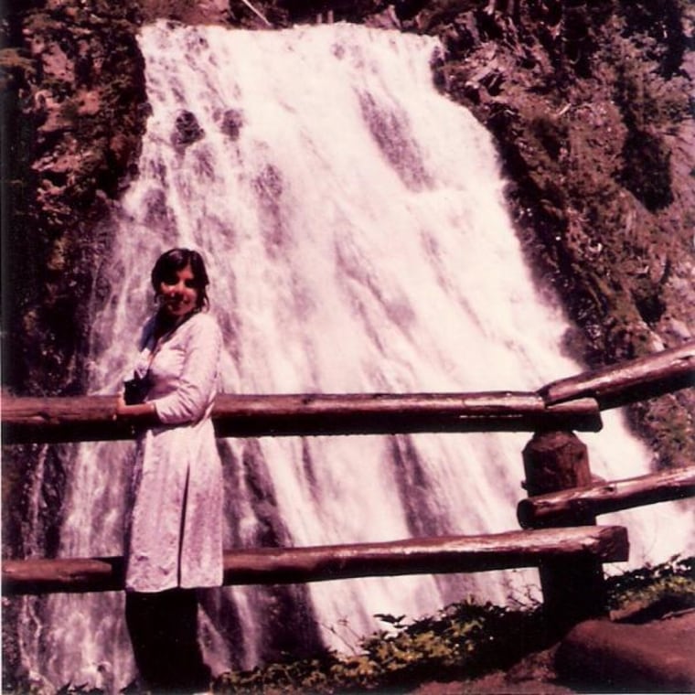 Chitra Divakaruni traveled from Northern California to Mt. Rainer in Washington, in 1984, with her husband.